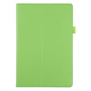 For Samsung Galaxy Tab A8 10.5 2021 Litchi Texture Solid Color Leather Tablet Case(Green)
