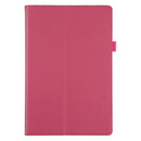 For Samsung Galaxy Tab A8 10.5 2021 Litchi Texture Solid Color Leather Tablet Case(Rose Red)