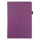 For Samsung Galaxy Tab A8 10.5 2021 Litchi Texture Solid Color Leather Tablet Case(Purple)
