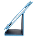 For Samsung Galaxy Tab A8 10.5 2021 Litchi Texture Solid Color Leather Tablet Case(Sky Blue)