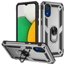 For Samsung Galaxy A03 Core 164mm Shockproof TPU + PC Phone Case with Holder(Silver)