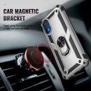 For Samsung Galaxy A03 Core 164mm Shockproof TPU + PC Phone Case with Holder(Silver)