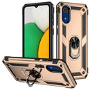 For Samsung Galaxy A03 Core 164mm Shockproof TPU + PC Phone Case with Holder(Gold)