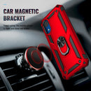 For Samsung Galaxy A03 164mm Core Shockproof TPU + PC Phone Case with Holder(Red)