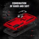 For Samsung Galaxy A03 164mm Core Shockproof TPU + PC Phone Case with Holder(Red)