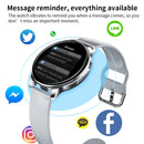 Lokmat TIME 2 1.32 inch Touch Screen Smart Watch, Support Physiological Health Management / Bluetooth Call(Rose Gold)