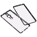 For Sony Xperia Pro-I HD Magnetic Metal Tempered Glass Phone Case(Black)