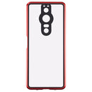For Sony Xperia Pro-I HD Magnetic Metal Tempered Glass Phone Case(Red)