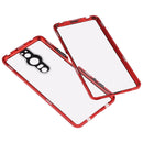 For Sony Xperia Pro-I HD Magnetic Metal Tempered Glass Phone Case(Red)