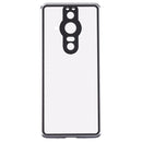 For Sony Xperia Pro-I HD Magnetic Metal Tempered Glass Phone Case(Silver)