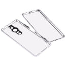 For Sony Xperia Pro-I HD Magnetic Metal Tempered Glass Phone Case(Silver)