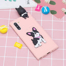 For Galaxy Note 10 3D Cartoon Pattern Shockproof TPU Protective Case(Cute Dog)