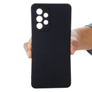 For Samsung Galaxy A33 5G Color Liquid Silicone Phone Case(Black)