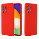 For Samsung Galaxy A33 5G Color Liquid Silicone Phone Case(Red)