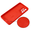 For Samsung Galaxy A33 5G Color Liquid Silicone Phone Case(Red)