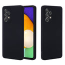For Samsung Galaxy A53 5G Color Liquid Silicone Phone Case(Black)