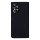 For Samsung Galaxy A53 5G Color Liquid Silicone Phone Case(Black)