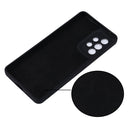For Samsung Galaxy A53 5G Color Liquid Silicone Phone Case(Black)