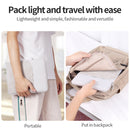 9.7-11 inch Universal Sheepskin Leather + Oxford Fabric Portable Tablet Storage Bag(Light Grey)