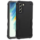 For Samsung Galaxy S21 FE 5G Non-slip Armor Phone Case(Black)