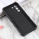 For Samsung Galaxy S21 FE 5G Non-slip Armor Phone Case(Black)