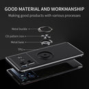 For vivo iQOO 9 Pro Metal Ring Holder TPU Phone Case(Red)