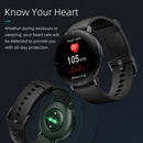 Mibro Lite 1.3 inch AMOLED Touch Screen Smart Watch, IP68 Waterproof, Support 15 Sport Modes / Heart Rate Monitoring(Black)