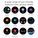 Mibro X1 1.3 inch AMOLED Touch Screen Smart Watch, 5ATM Waterproof, Support 38 Sport Modes / Heart Rate Monitoring(Black)
