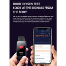 HAMTOD V300 1.47 inch TFT Screen Smart Watch, Support Heart Rate Monitoring / Body Temperature Monitoring(Black)