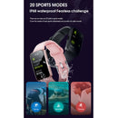HAMTOD V300 1.47 inch TFT Screen Smart Watch, Support Heart Rate Monitoring / Body Temperature Monitoring(Black)