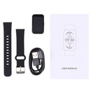 HAMTOD V300 1.47 inch TFT Screen Smart Watch, Support Heart Rate Monitoring / Body Temperature Monitoring(Pink)