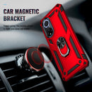 For Huawei nova 9 Shockproof TPU + PC Holder Phone Case(Red)