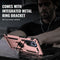 For Huawei nova 9 Shockproof TPU + PC Holder Phone Case(Rose Gold)
