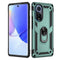 For Huawei nova 9 Shockproof TPU + PC Holder Phone Case(Dark Green)