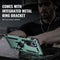 For Huawei nova 9 Shockproof TPU + PC Holder Phone Case(Dark Green)