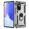 For Huawei nova 9 Shockproof TPU + PC Holder Phone Case(Silver)