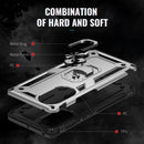 For Huawei nova 9 Shockproof TPU + PC Holder Phone Case(Silver)