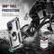 For Huawei nova 9 Shockproof TPU + PC Holder Phone Case(Silver)