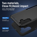 For Samsung Galaxy A13 5G Pioneer Armor Heavy Duty PC + TPU Phone Case(Black)