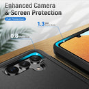 For Samsung Galaxy A13 5G Pioneer Armor Heavy Duty PC + TPU Phone Case(Black)