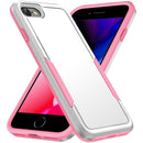 Pioneer Armor Heavy Duty PC + TPU Phone Case For iPhone SE 2022 / SE 2020 / 8 / 7(White)
