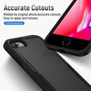 Pioneer Armor Heavy Duty PC + TPU Phone Case For iPhone SE 2022 / SE 2020 / 8 / 7(Black)