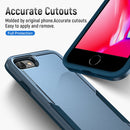 Pioneer Armor Heavy Duty PC + TPU Phone Case For iPhone SE 2022 / SE 2020 / 8 / 7(Blue)
