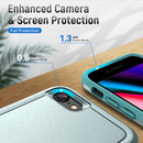 For iPhone SE 2022 / SE 2020 / 8 / 7 Pioneer Armor Heavy Duty PC + TPU Phone Case(Green)