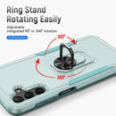 For Samsung Galaxy A13 5G Pioneer Armor Heavy Duty PC + TPU Holder Phone Case(Green)