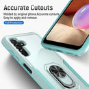 For Samsung Galaxy A13 5G Pioneer Armor Heavy Duty PC + TPU Holder Phone Case(Green)