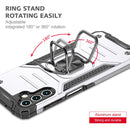 For Samsung Galaxy A13 5G Magnetic Armor TPU + PC Holder Phone Case(Silver)