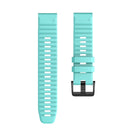 For Garmin Fenix 7 Silicone Watch Band(Mint Green)