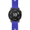 For Garmin Fenix 7X Silicone Watch Band(Sapphire Blue)