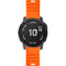 For Garmin Fenix 7X Silicone Watch Band(Orange)